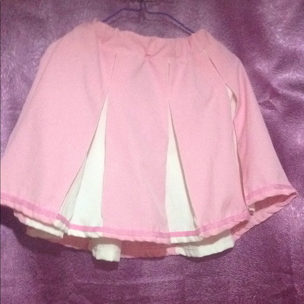 Pink skirt